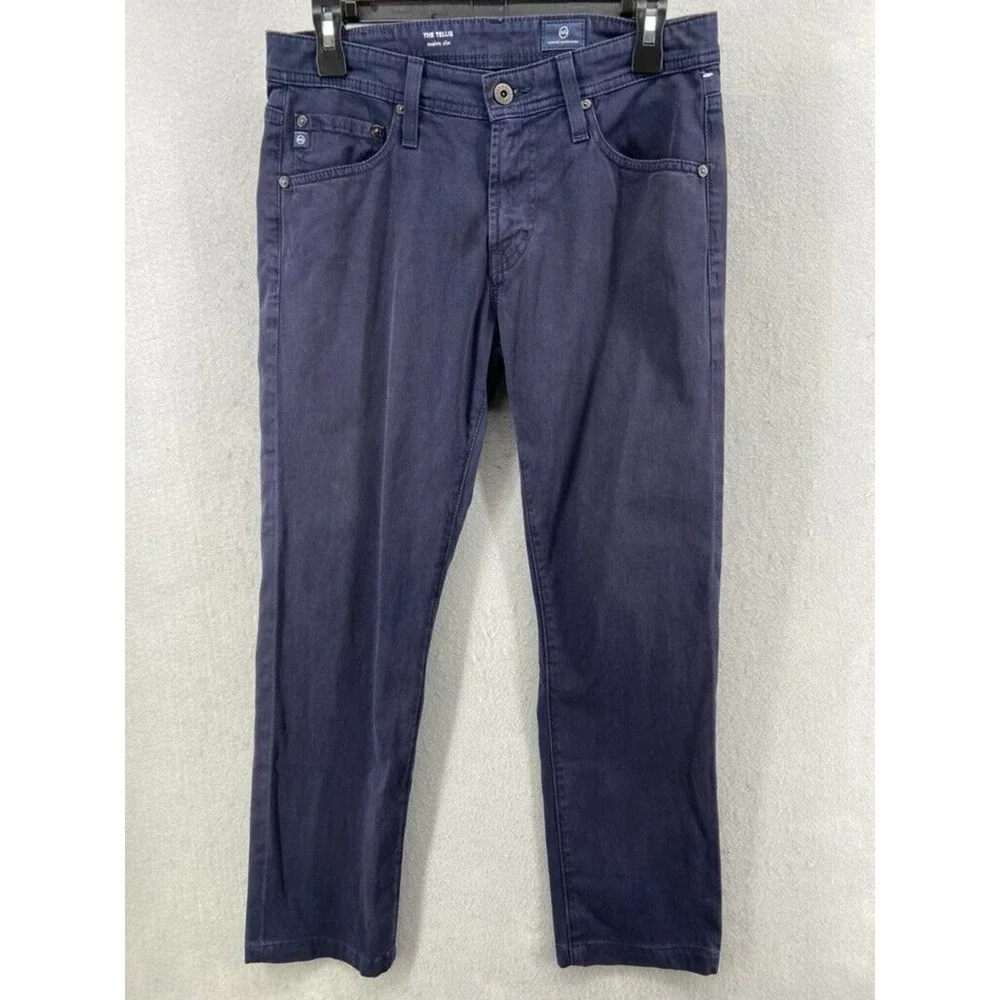 AG Adriano‎ Goldschmied Pants Men Sz 29W Blue The Tellis Modern Slim